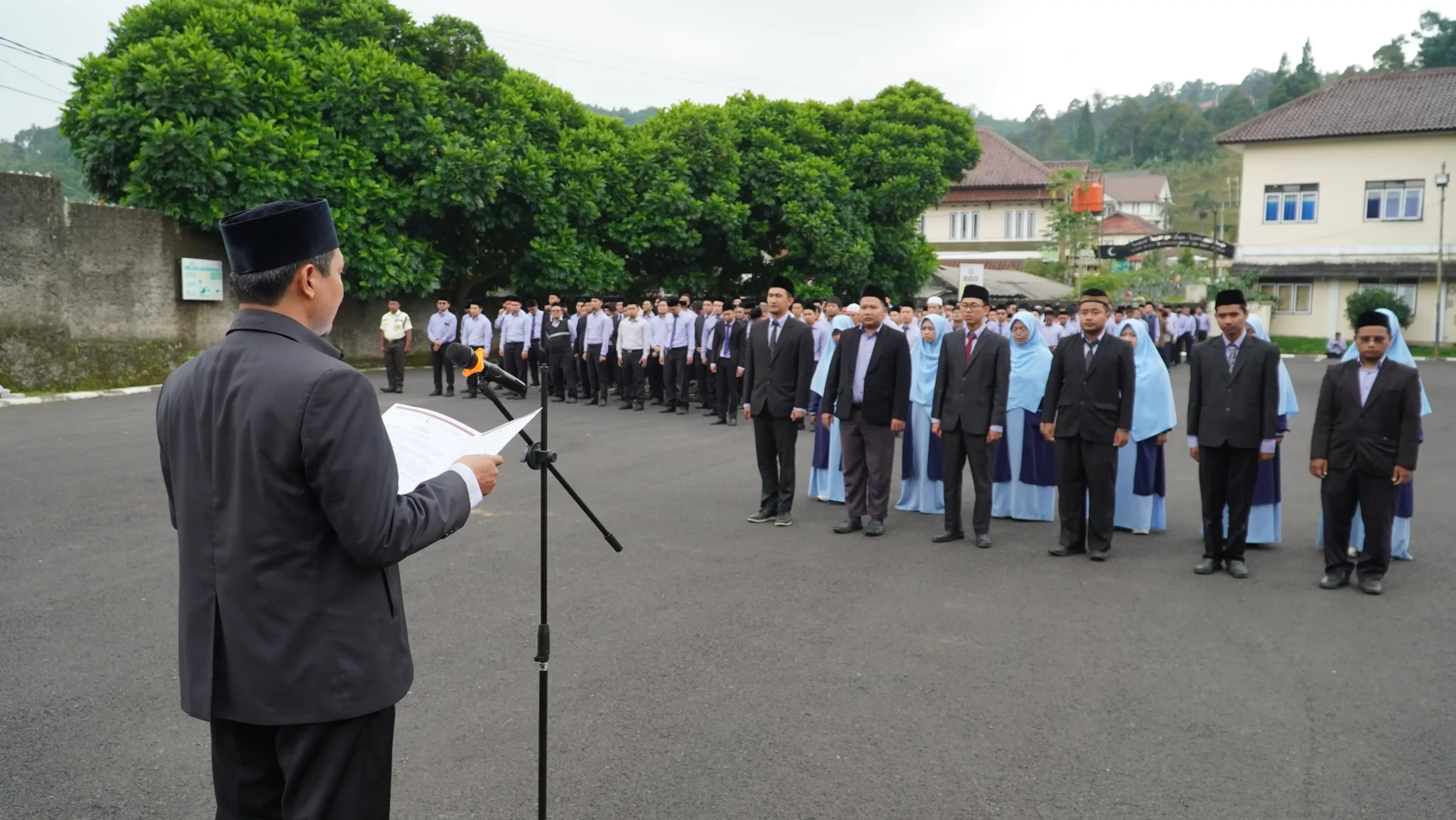 Yayasan As-Syifa Al-Khoeriyyah Gelar Apel Gabungan dan Pelantikan Struktur Baru