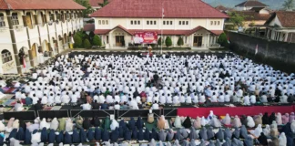 Diiringi Gema Takbir, Ribuan Jamaah Tunaikan Salat Idul Adha 1447 H di Yayasan As-Syifa Al-Khoeriyyah