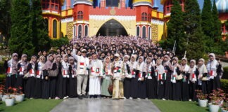Jalin ukhuwah, Raih berkah. d’Castello gelar ngaji bersama Santri LTIQ As-Syifa