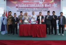 Kolaborasi As-Syifa dan Hayrat Foundation Perkuat Ekosistem Literasi Santri As-Syifa Boarding School