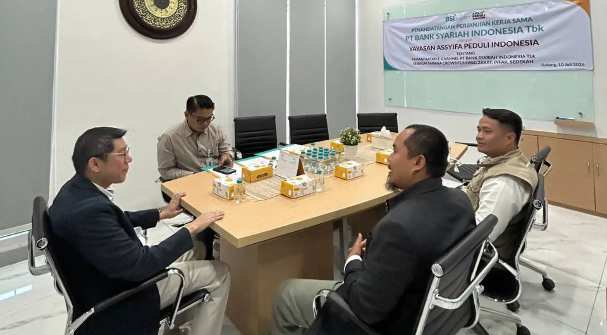 Manfaatkan e-Channel, LAZ Assyifa Peduli dan BSI Perkuat Sinergi Digitalisasi ZIS 1 C