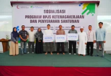 BPJS Ketenagakerjaan Serahkan Santunan Ahli Waris dan Anak Yatim di As-Syifa, Bukti Nyata Hadirnya Perlindungan bagi Pekerja